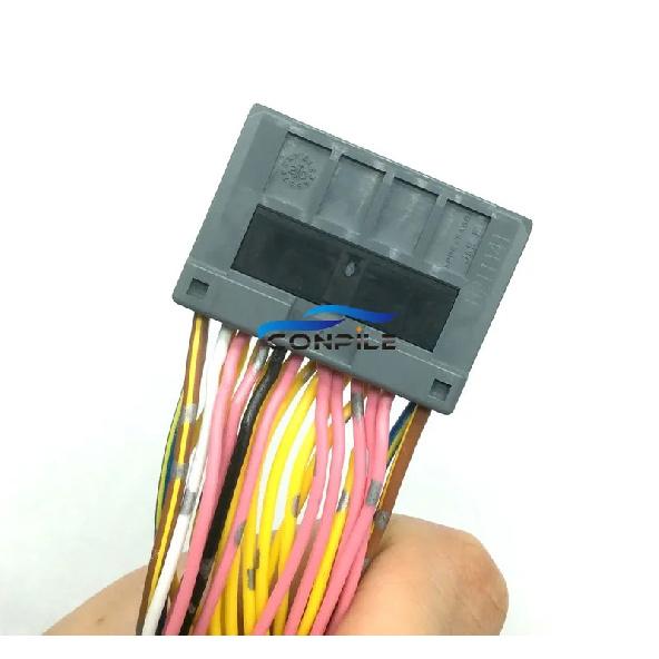 for Honda 10th Accord Navigation Host Power Audio Plug Terminal Connector Extension Wire Harness 24PIN cable housing