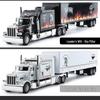 1:24 Peterbilt 389 Alloy Semi-Truck Model with Pull-back, Sound, and Light Features