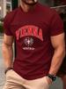 Vienna Austria Letter Local Printing Men TShirt Cotton Summer Soft Oversized Tops ONeck Short Sleeve T Shirt Casual Clothes