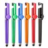 12 Stück Multifunktionaler 3-in-1 Touchscreen-Stylus-Stift Kugelschreiber Handyhalter Ständer für Touchscreen-Geräte