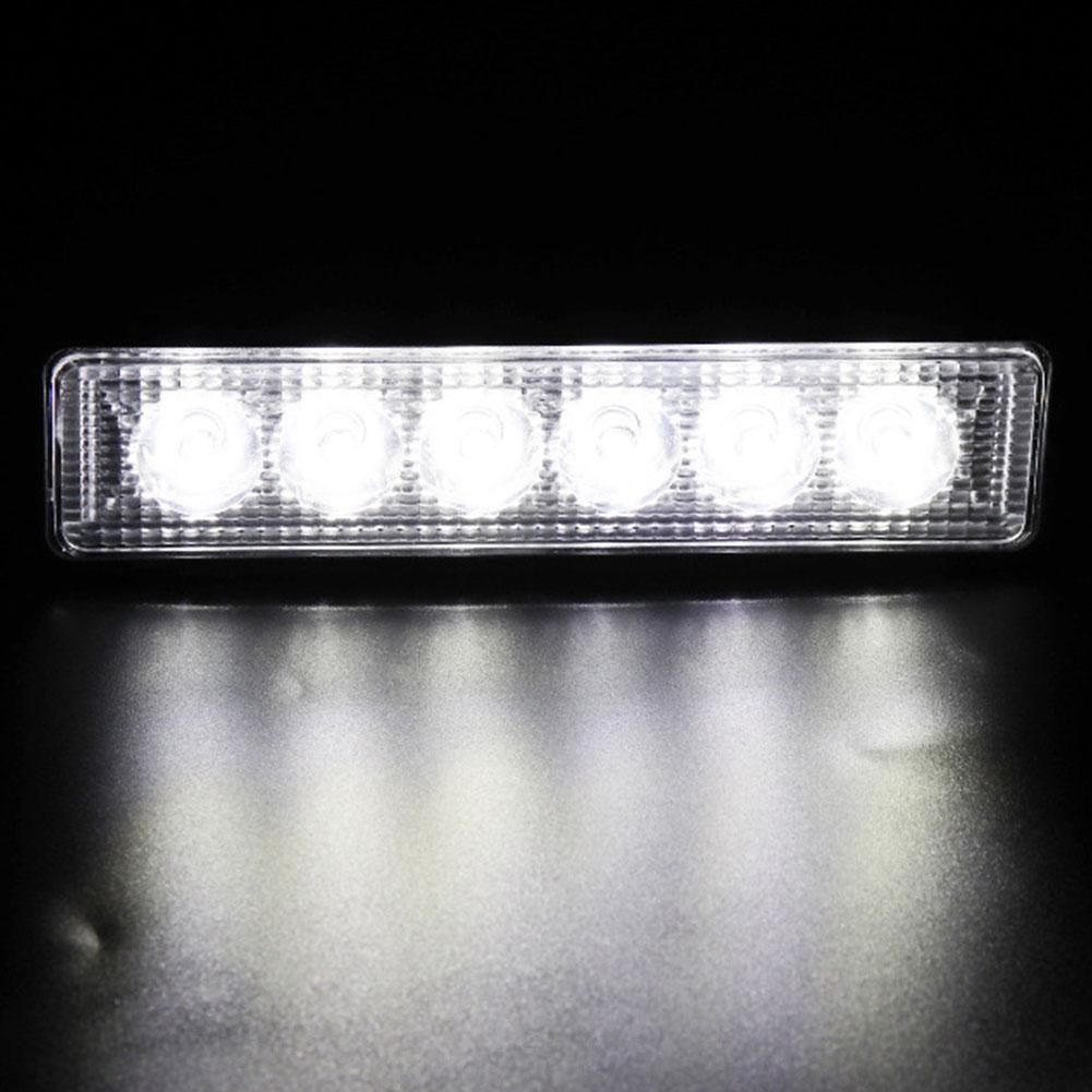 1/2/4Pcs LED Work Light Strip Shape Light Bar 12V/24V Waterproof LED Lamp For Car Roof Bumper, Off-Road Driving Head Light