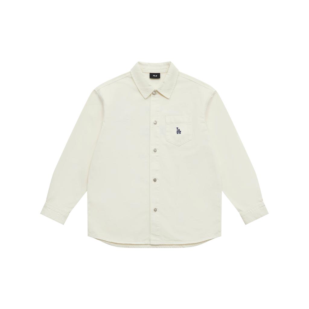 New MLB Los Angeles Dodgers Shirt Unisex Cream 3ADRV0151-07CRS