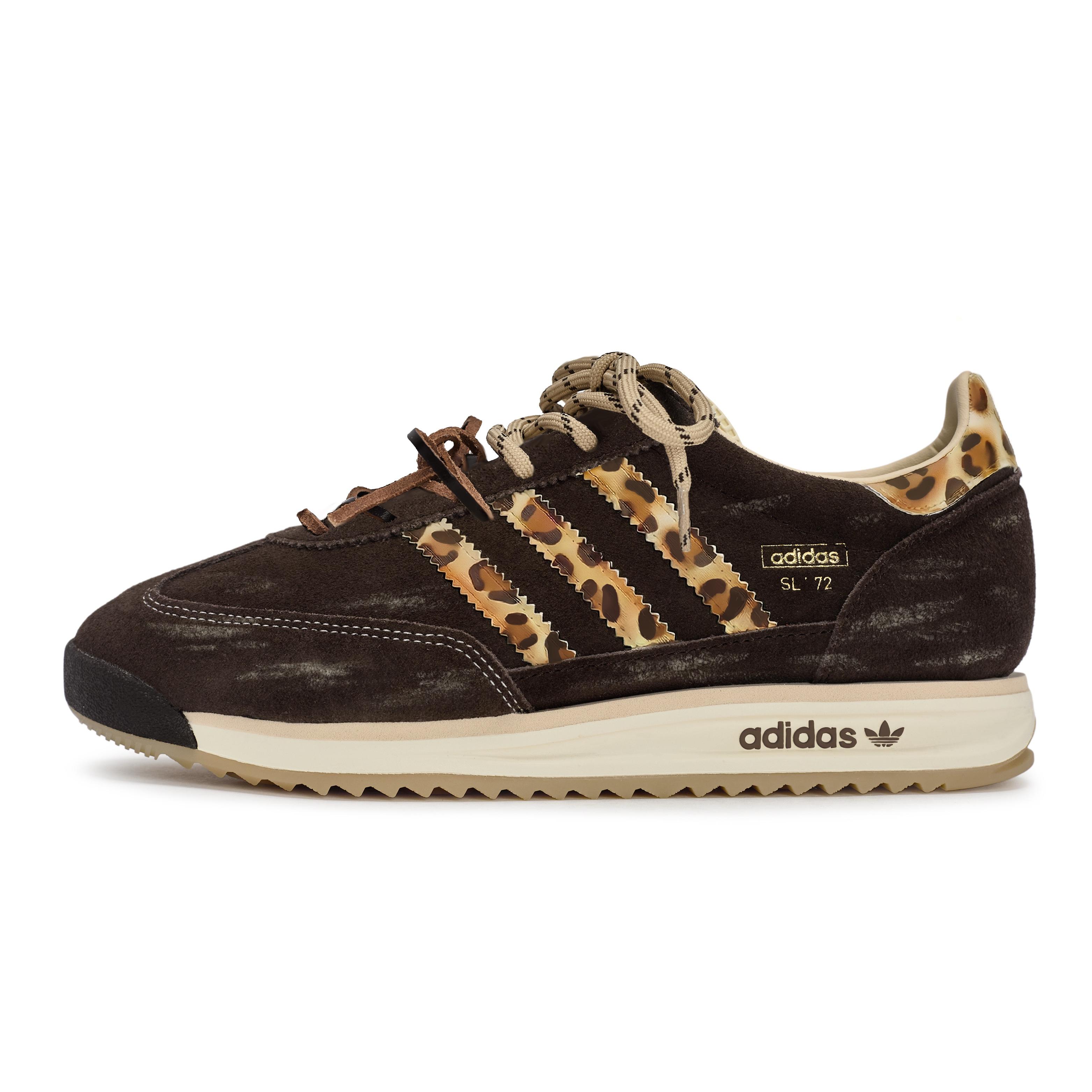 Adidas Originals SL72 RS Low top Running Shoes Unisex Beige Brown KK3642(Team80-) 38⅔
