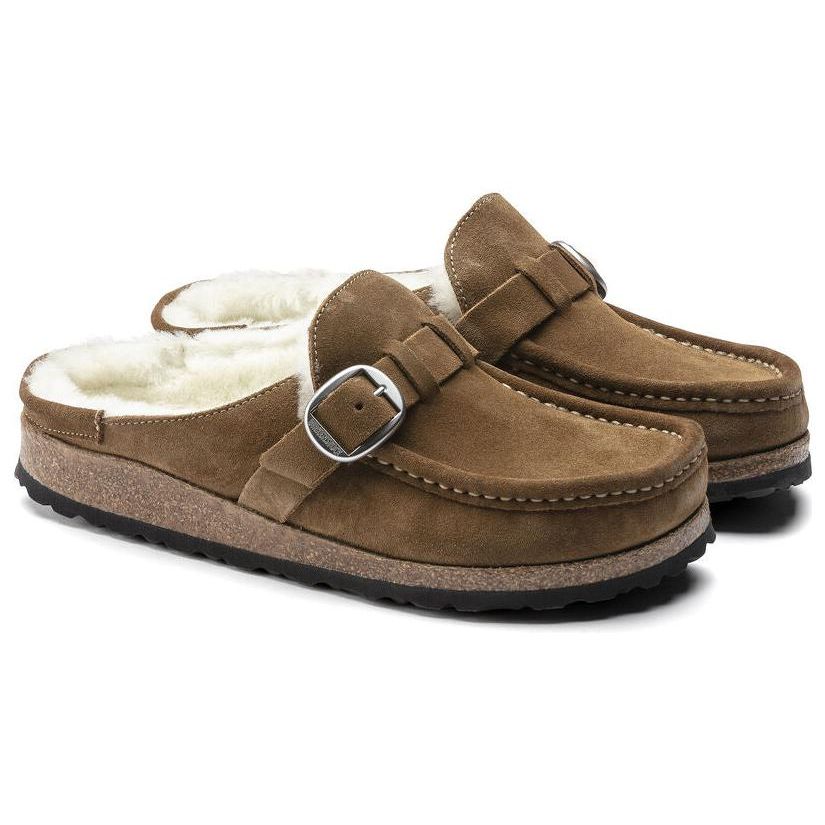Birkenstock Comfortable Casual Fashion Suede Sandals Unisex sandals Brown 1018127