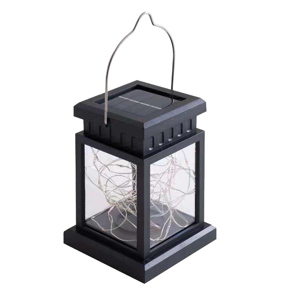 Outdoor Solar Powered Lantern Solar Lantern Lights For Patio Garden Hanging Lamp Candle Lights For Party Decorative