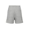 adidas Originals Trefoil Stripe Drawstring Straight-Leg Casual Shorts Men Bottoms Grey HM5119
