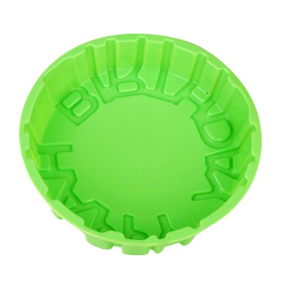 Happy Birthday DIY Cake Mold Simple Operate Silicone Baking Mold Kitchen Tools