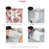 100pcs Portable Compressed Towel Disposable Face Cleaning Soft Compressed Hand Wipe Towel Non-Woven Makeup Wipes