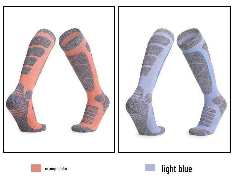 Women's Thick Warm Ski Socks for Autumn and Winter Outdoor Sports