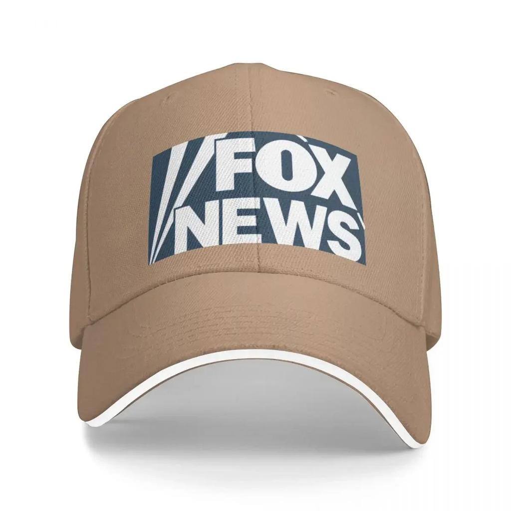F O X NEWS Logo Baseball Cap Trucker Cap Military Cap Man Luxury Brand Baseball For Men Women's
