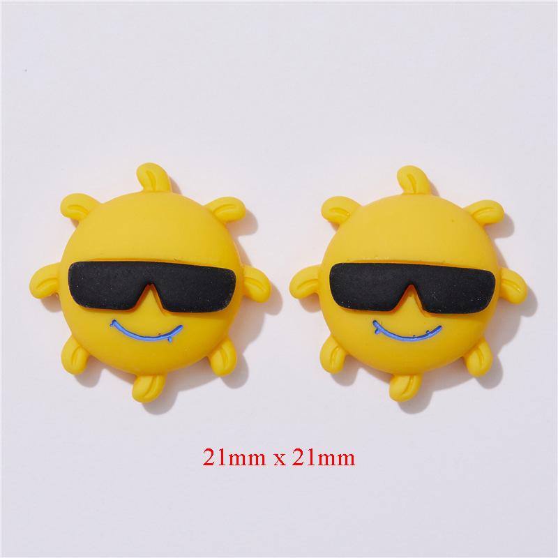 Kawaii Summer Beach Vacation Hair Mobile case Cup Decoration Flatback Resin Cabochons