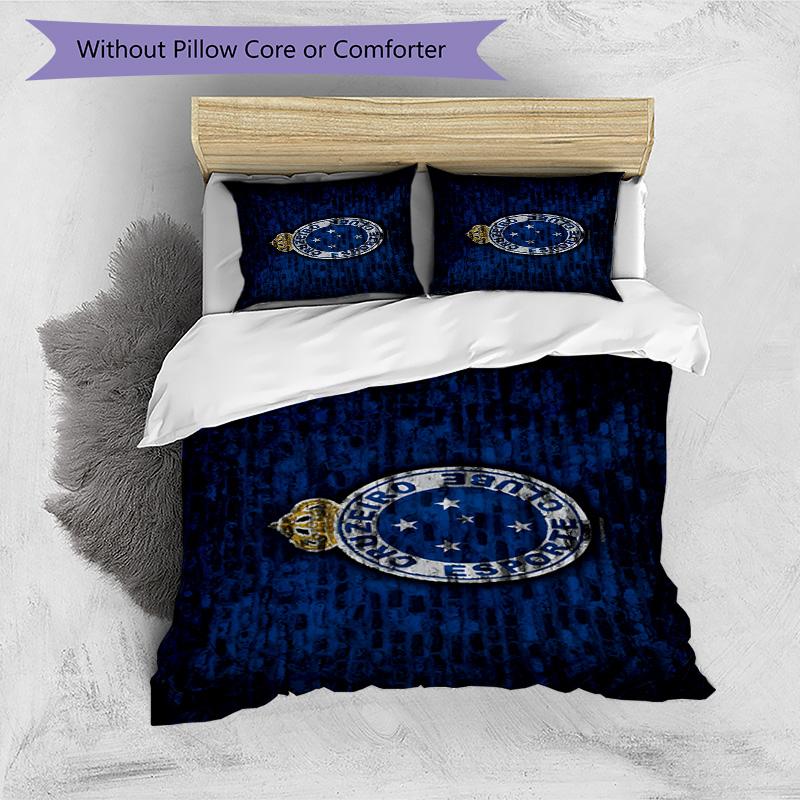 Fc Esporte Printed Pattern Duvet Cover Set – includes 1 duvet cover and 2 matching pillowcases Bedroom decor Christmas gifts