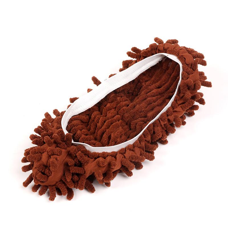 Microfiber Mop Slippers Shoes Cover Soft Washable Reusable Floor Polishing Dust Dirt Hair Men Women Sweeper Cleaning Mop Tool