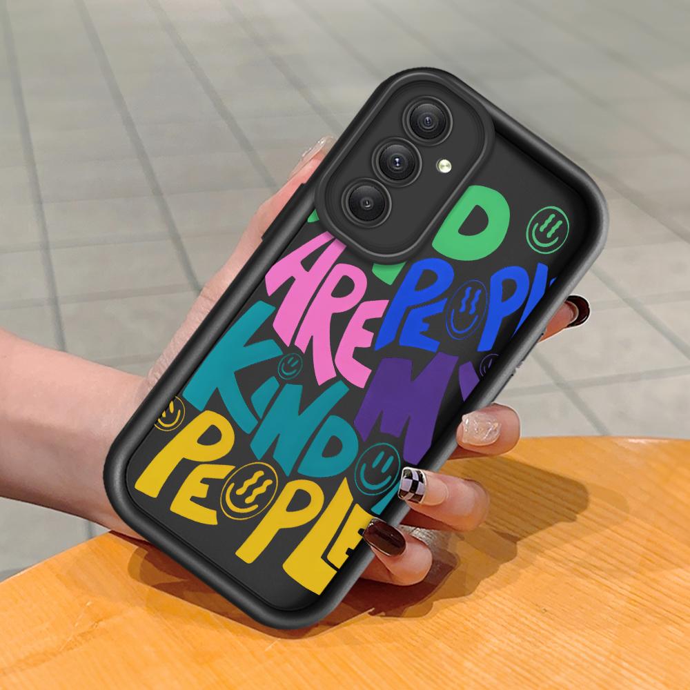 Soft Silicone Square Ladders Cartoon Pattern Full Cover Camera Protection Shockproof Case for Huawei Honor Xiaomi Redmi Samsung