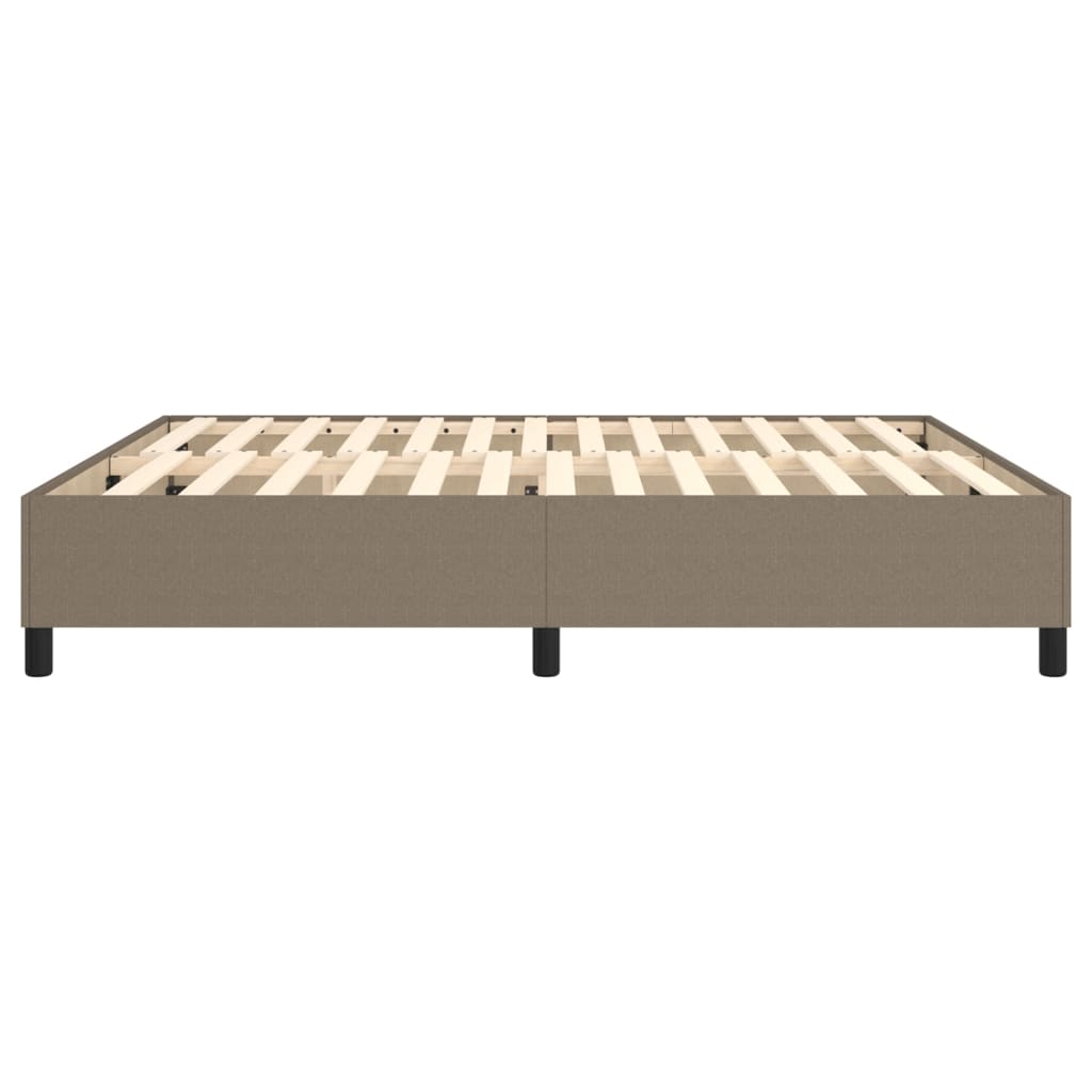 Vidaxl Rama Łóżka Bez Materaca, Taupe, 180X200 Cm, Obita Tkaniną