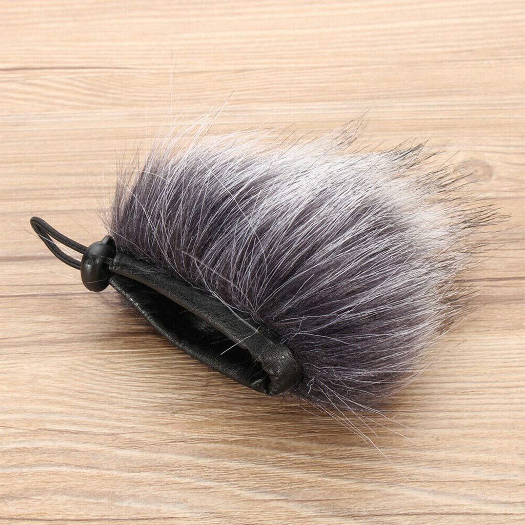 Vauqra Microphone Front Glass Wind Noise Cancellation Zoom H1 Outdoor Detachable Windshield