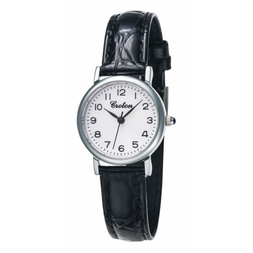 

Croton RT-180L-03 Women s Black Watch, 3-Hand