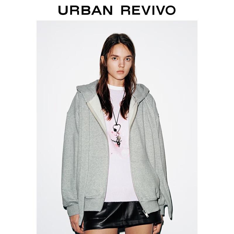 UR 2025 Winter Women's Hooded Loose Coat