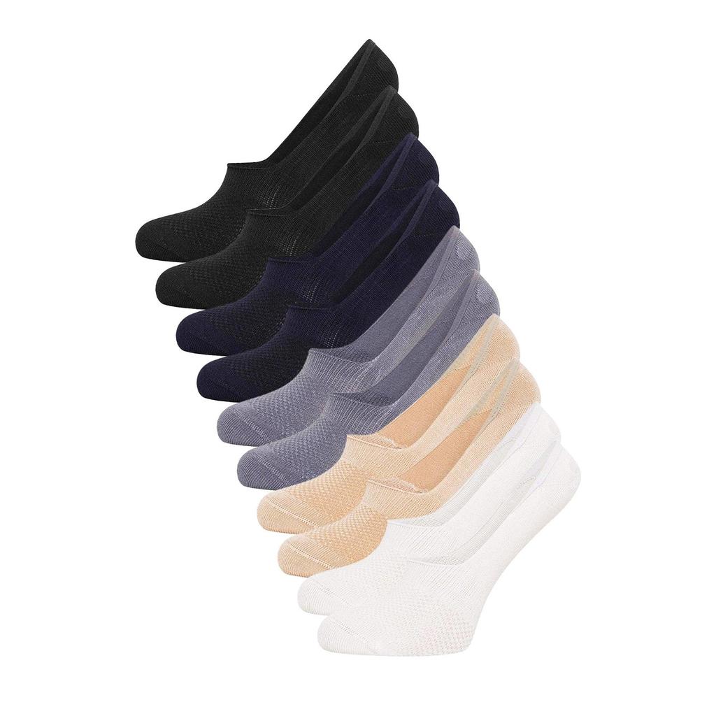 Soxy Womens/Ladies Bamboo Liner Socks (Pack of 6)