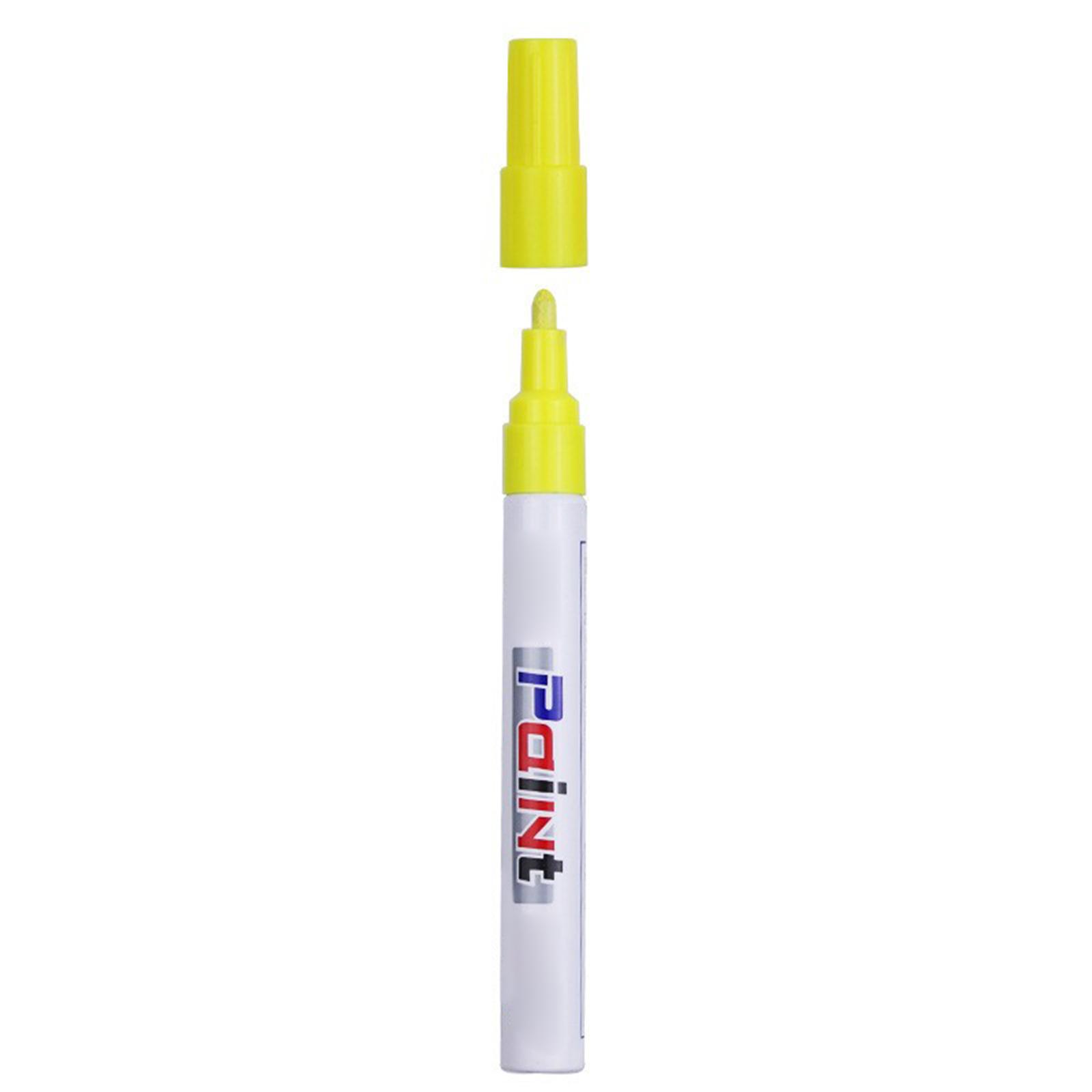 

Tile Grout Repair Pen 3ml Liquid Capacity for Kitchen Bathroom Floor Tile Gap Stain Removal Seam Color Correction and Restoration Tool One Size жовтий