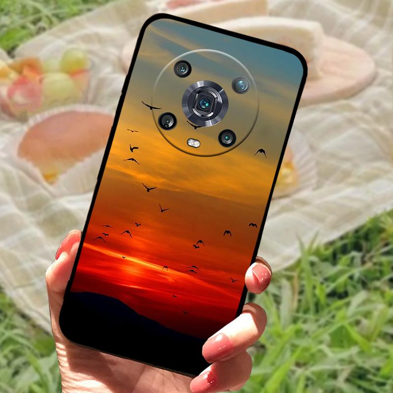 Pro Honor Magic 6 4 Lite 5G Pouzdro Módní Nárazuvzdorné Silikonové Pouzdro na Telefon Pro Honor Magic 4 Pro 5G Honor X9B 5G Ochranné Fundas