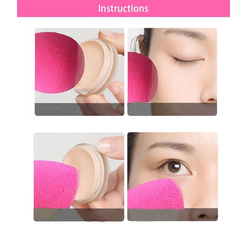 Water Drop Shape Cosmetic Puff Makeup Sponge Cosmetics Powder Foundation Concealer Cream Make Up Blender Face 1pcs
