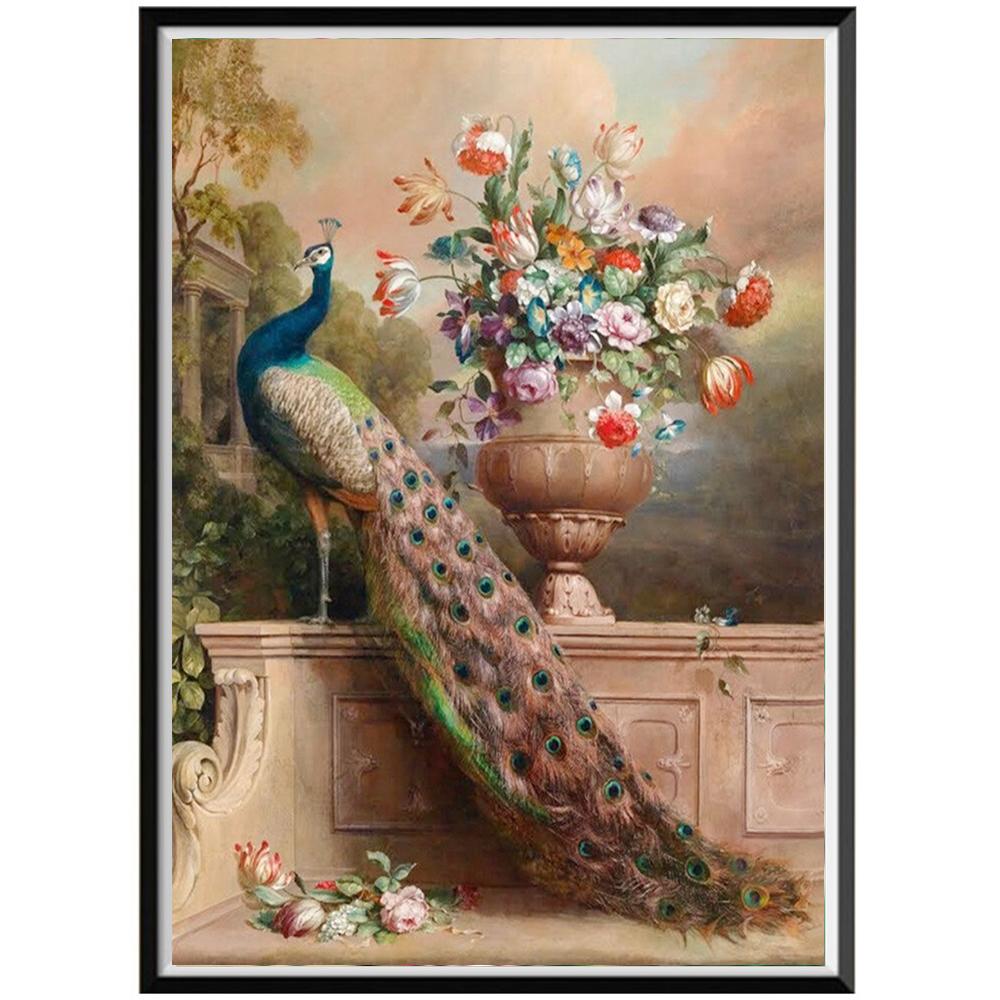 5D Diamond Painting Full Diamond Cartoon Animal Rhinestone Rhinestone Embroidery Mosaic Pattern Diy Home Decoration Gift