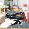 Custom 1Pc Anime Ninja Crow Custom Print Flannel Personalized Rug Non Slip Floor Mat Soft Carpet for Living Bedroom Office Home Decor Gift