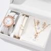 Practical Watch and Jewelry Set Elegant Alloy Accessories Watch and Jewelry Collection Perfect for Women Daily Outfit