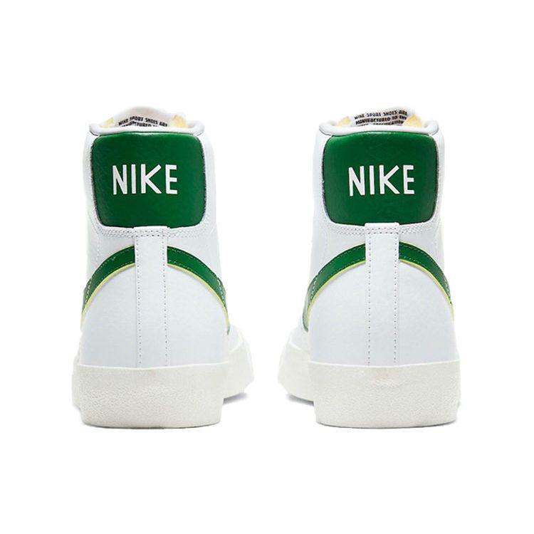 Nike Blazer Mid 77 Vintage White Pine Green Unisex Sneakers Sail Black BQ6806-115