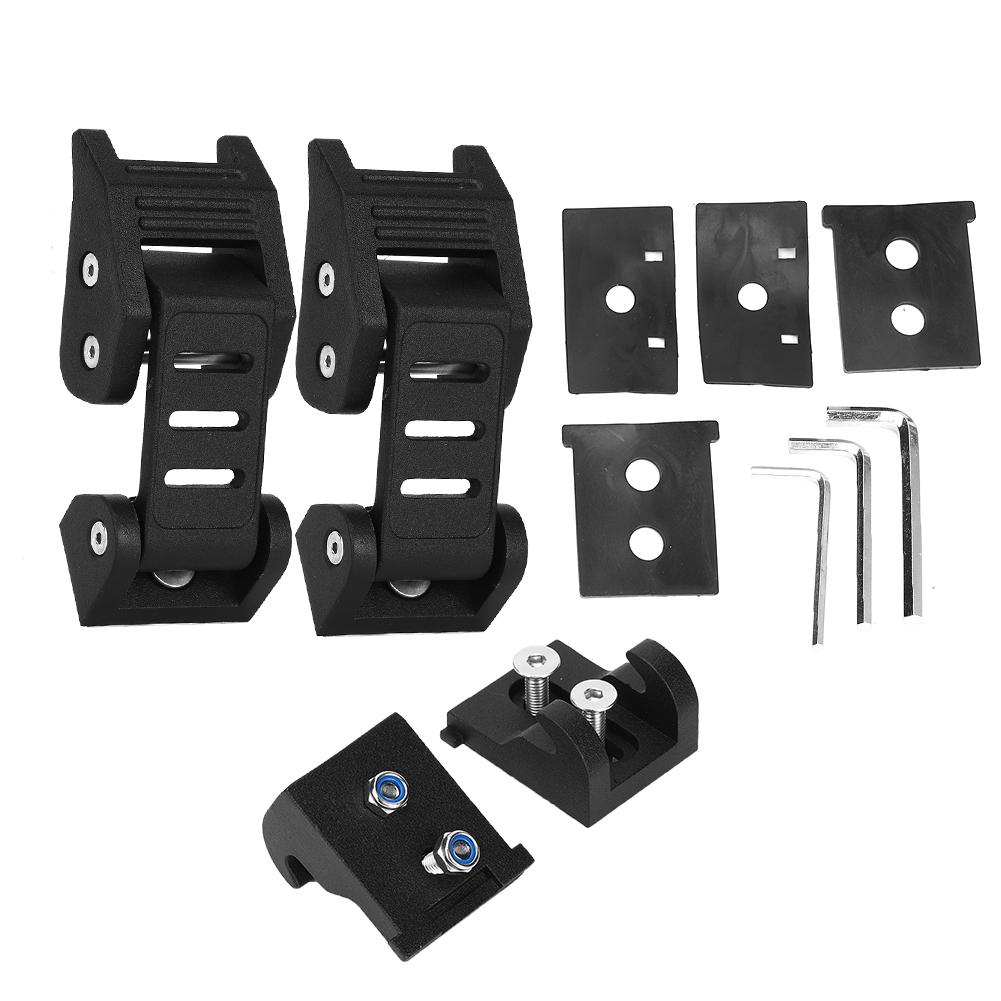 2pcs Engine Hood Latch Locking Cover Catch Buckle Fits for Jeep Wrangler JK 2007 2017