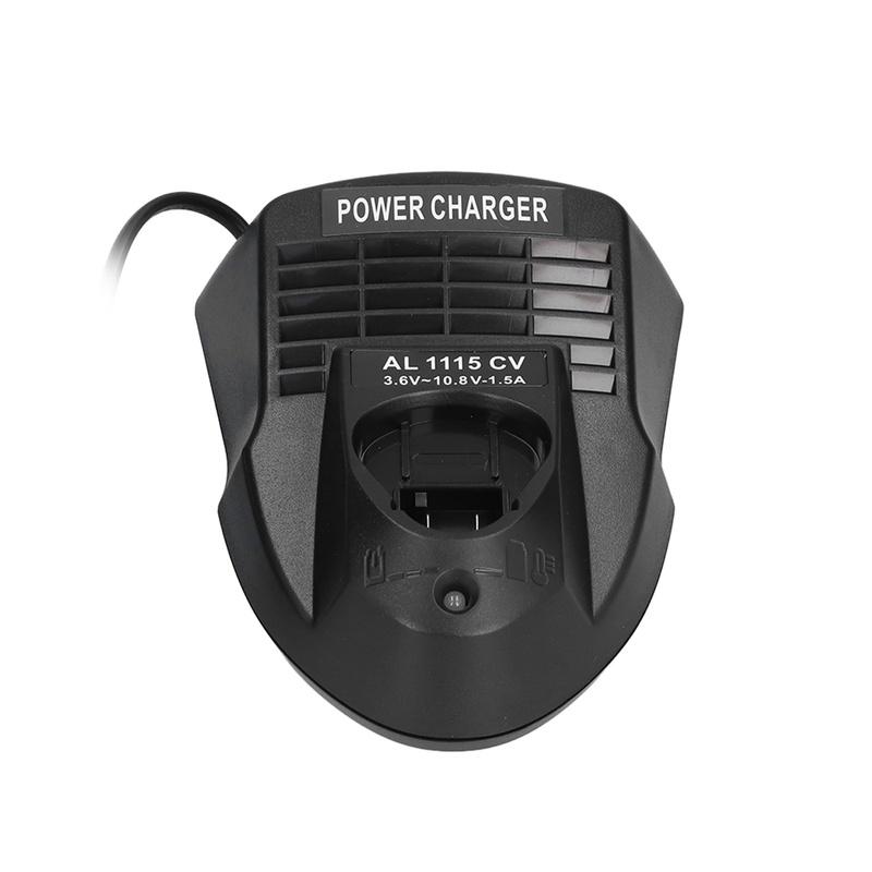 Power Tool Battery Charger In Line For Bosch Electric Drill BS3.6-10.8V Li Ion 100-240V