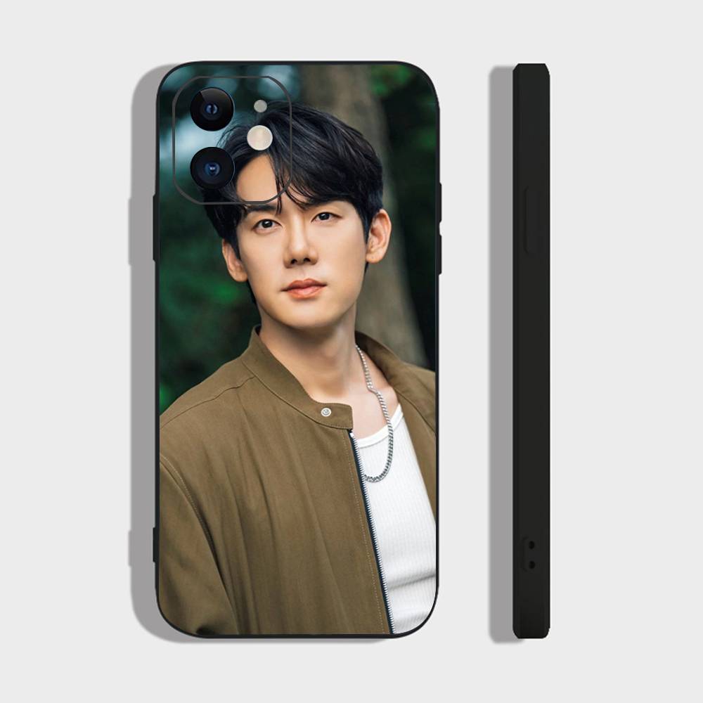 

Korean Celebrity Y-Yeon Seok Yoo Phone Case For IPhone 17 Air 16 15 14 13 Pro Max 11 12 Black Silicone Cover IPHONE 17