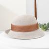 Rongmei Spring and Summer New Straw Sunscreen Fisherman Hat Children Summer Travel Fashion Versatile Seaside Sun Hat