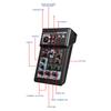 3 Channel Sound Mixer BT Digital Stereo Sound Board Console System DSP Scene Effect with Track Record Soundcard OTG