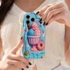 Melted Ice Cream Sundae Donut Phone Case for iPhone 17 16 15 14 13 12 11 Pro Max Plus Wavy Edge Sweet Cover