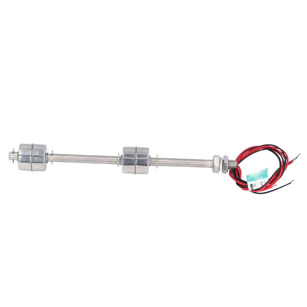 Czujnik poziomu wody z wyłącznikiem pływakowym 200 mm Wysokociśnieniowy ze stali nierdzewnej Podwójny pływak kulkowy Czujnik wyłącznika pływakowego