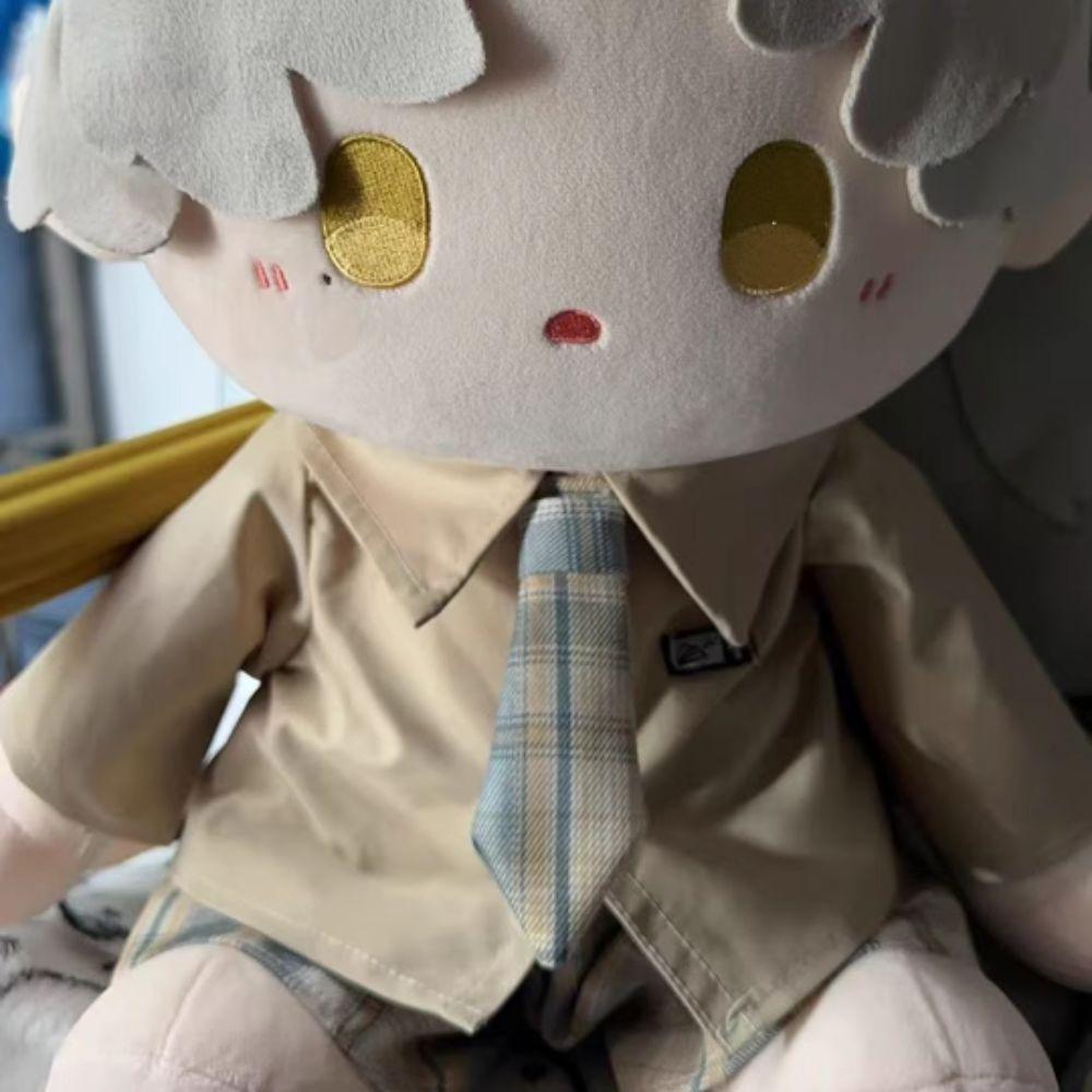 Dress Up Doll Shirt Pants JK Uniform Cotton Doll Outfit 40cm Cotton Doll Clothes Dressing Game