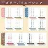 Recommended by a Nurse and Set of 2 Toy and Pacifier Holders Toy Holders To Prevent Drops and Silicone Toy Straps for and Available In Muted Colors