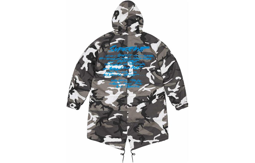 Men's Parka Supreme Futura Fishtail Parka