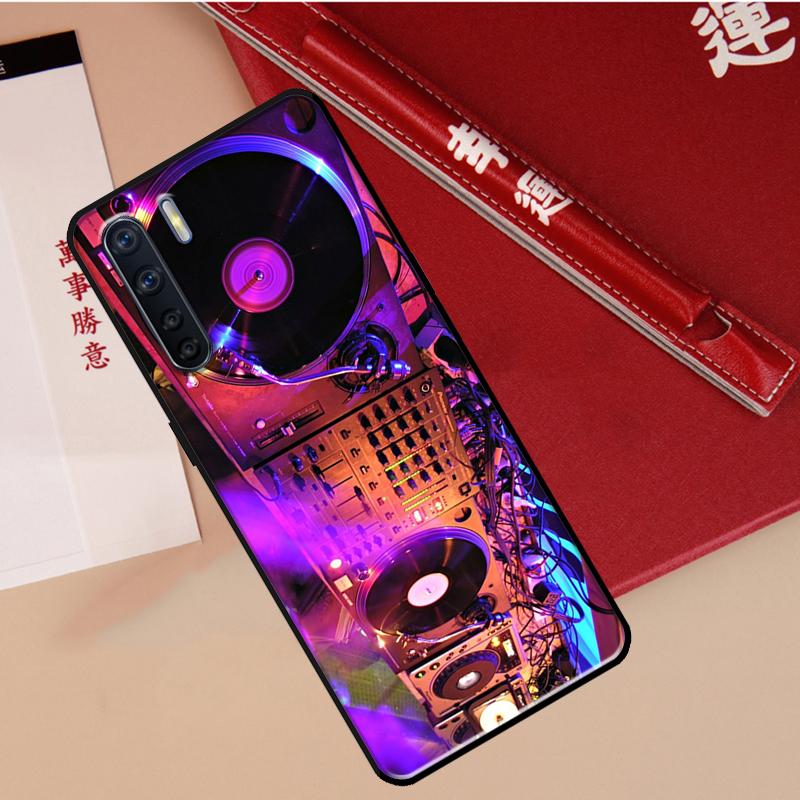 Ddj Dj Music Case For Oppo A78 A38 A80 A60 A40 A18 A98 A58 A96 A76 A16 A94 A74 A54 A15 A17 A57 A77 A5 Pro