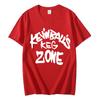 TV Series Shameless Kevin Balls Keg Zone Print Tshirt High Street Fashion Trend T Shirt Men Women Casual Loose Cotton Tshirts