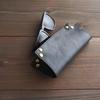 Nakota Colunaline Travel Leather Made In Japan with Tochigi for and Perfect for Business and Camel Tray, Leather, Eyeglasses, Money, Accessories,