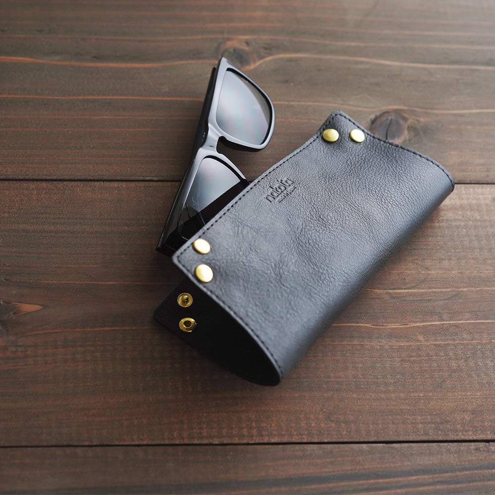 Nakota Colunaline Travel Leather Made In Japan with Tochigi for and Perfect for Business and Camel Tray, Leather, Eyeglasses, Money, Accessories,