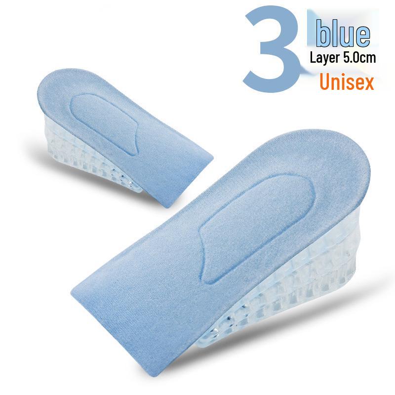 Unisex Niewidoczne Silikonowe Wkładki Zwiększające Wzrost, Zimowe Półwkładki