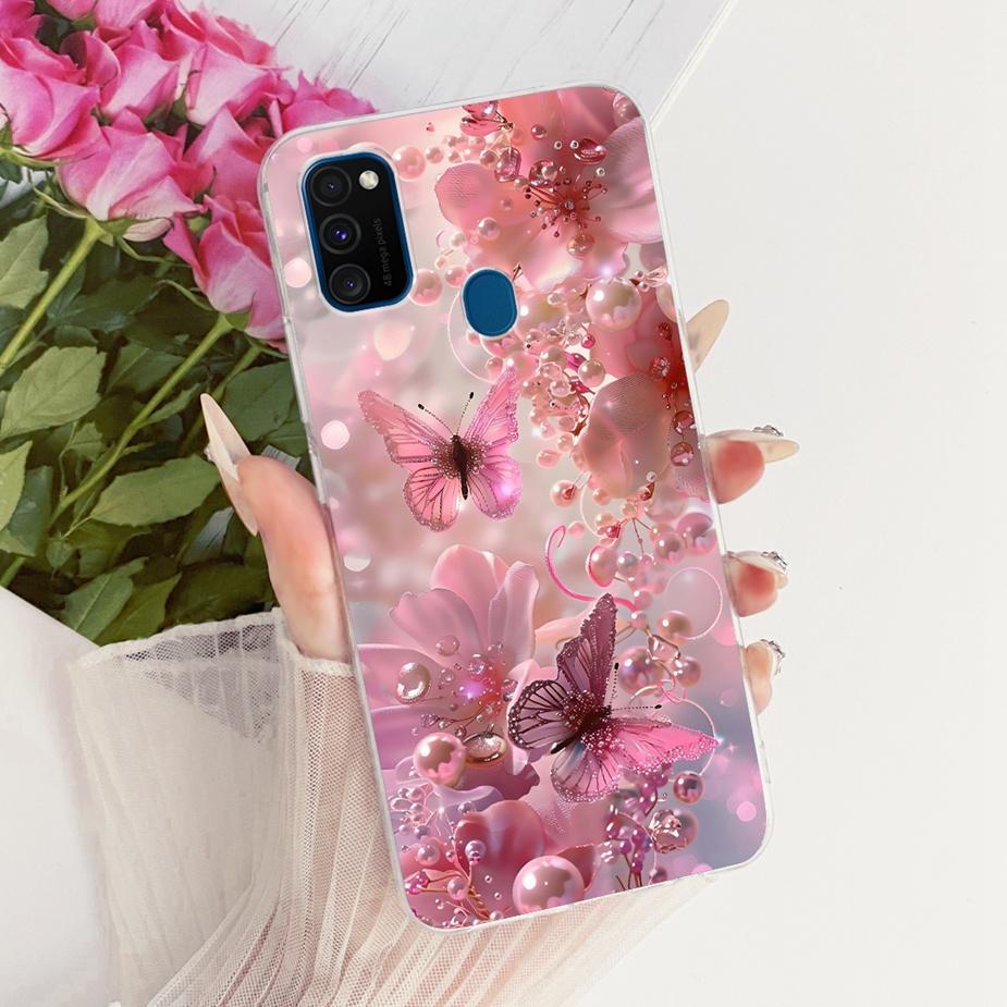 For Samsung Galaxy M21 Case SM-M215F New Fashion Painted Cover Soft Silicone Case For Samsung M21 2021 M 30 s Galaxy M30s Fundas