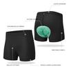 HISERWA Summer Men Cycling Underwear Padded Bicycle Shorts Road Bike Shorts Briefs for Men Sponge Silicone Mats Biking Clothing