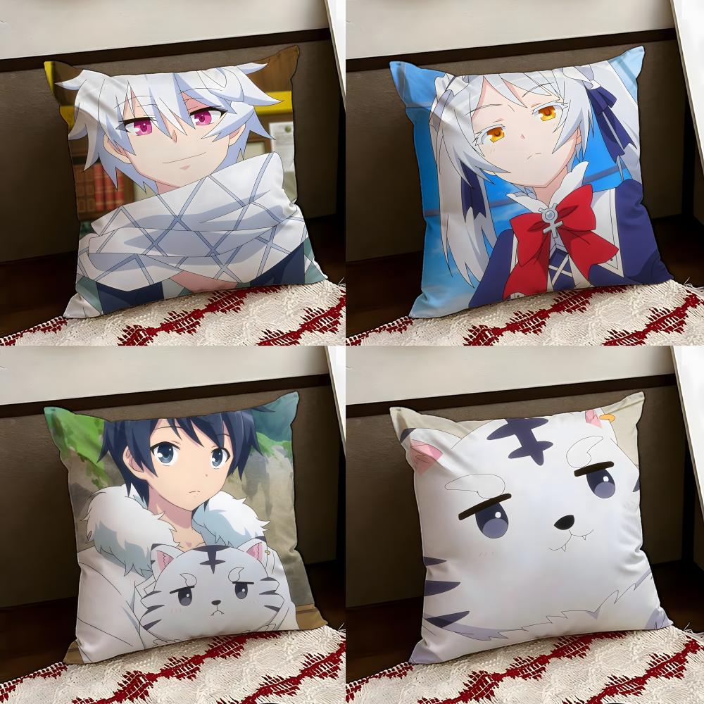 Anime IsekaiSuma Cushion Cover Reversible Soft Durable Pillow Cover Home Car MultiScene Use for Daily Comfort