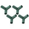 Pole Connector 16-17mm Structure 4pcs Accessories Adapter