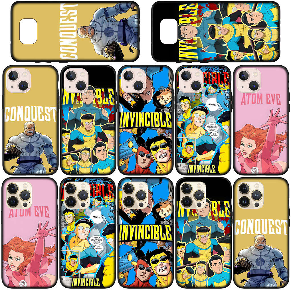Case for iPhone 17 16 15 Xiaomi Poco F8 F7 X7 X6 M8 C85 C75 C71 Redmi Note 14 13 11 12 Pro Max A4 A3 14C 13C 15C Collage Atom Eve I-Invincibles Cover